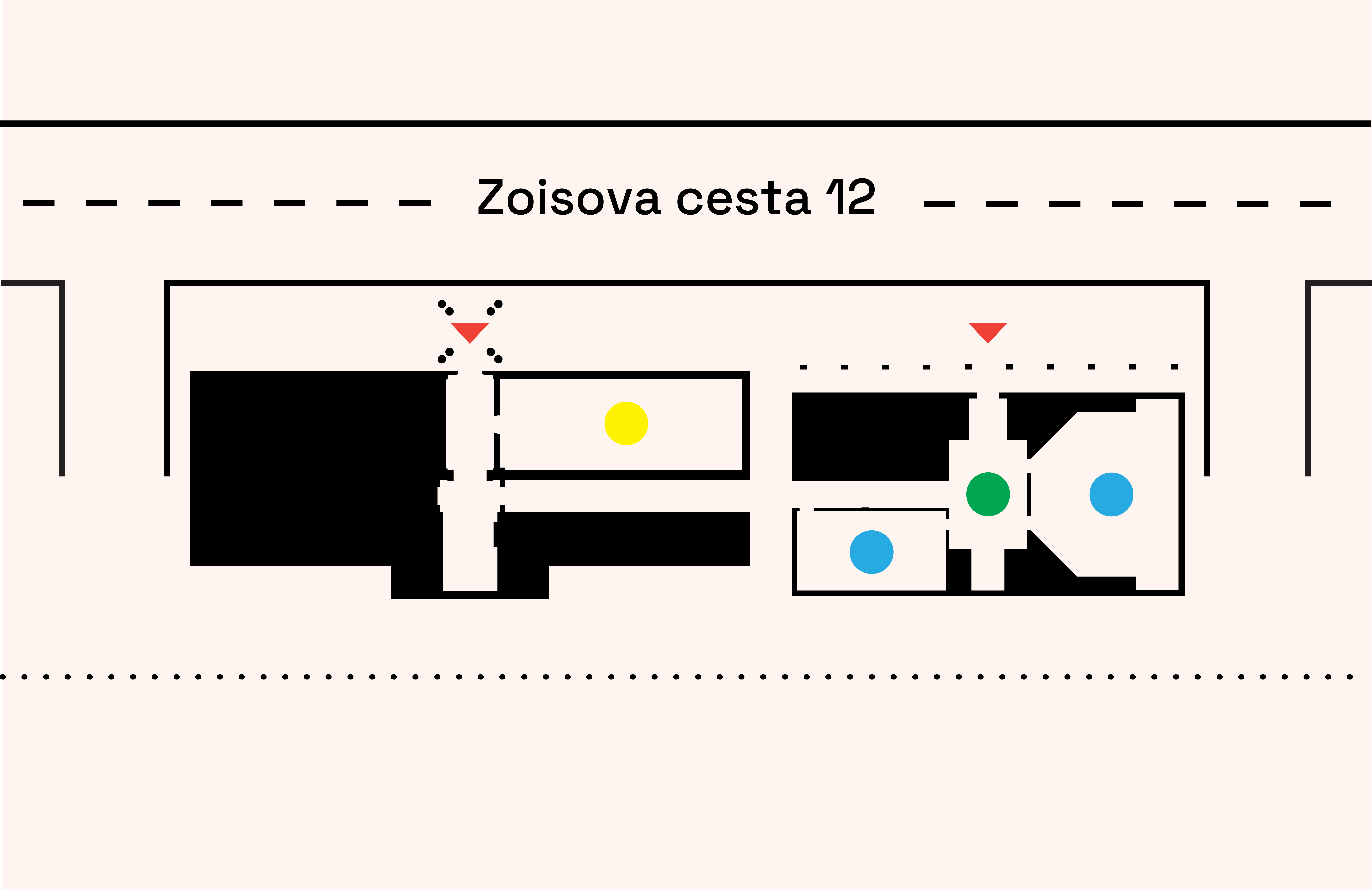 Informativni dnevi 2026 - načrt prostorov fakultete