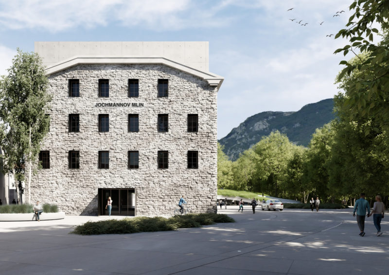 ʼNoviʼ stari mlin : idejna zasnova prenove območja Jochmannovega mlina v Ajdovščini