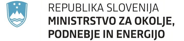 Ministrstvo za okolje, podnebje in energijo RS logo