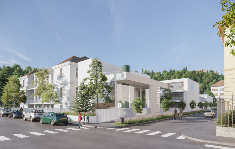 Na pragu smrti : idejna zasnova hospica na območju nekdanje Mestne onkološke bolnišnice v Ljubljani