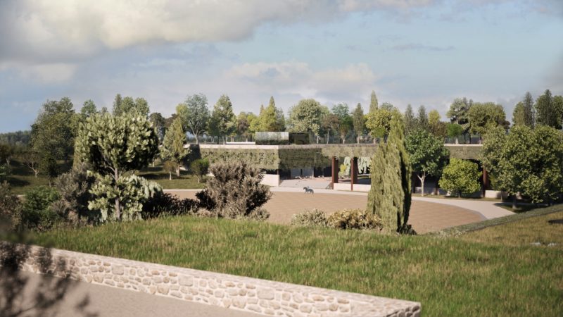 Idejna zasnova revitalizacije območja asfaltne baze v Vrtojbi