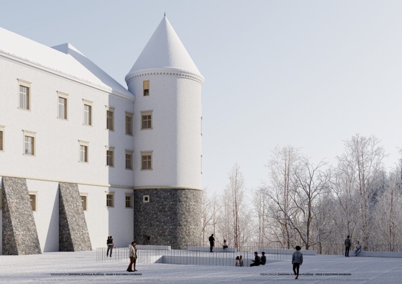 Idejna zasnova revitalizacije gradu Podčetrtek v večnamenski kulturni center Obsotelja in Kozjanskega