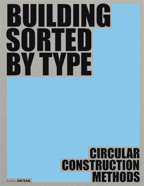 Building sorted by type : circulation construction methods