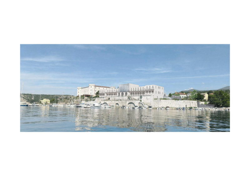 Idejna zasnova raziskovalnega središča in centra za obiskovalce Zdravi Jadran v Kraljevici