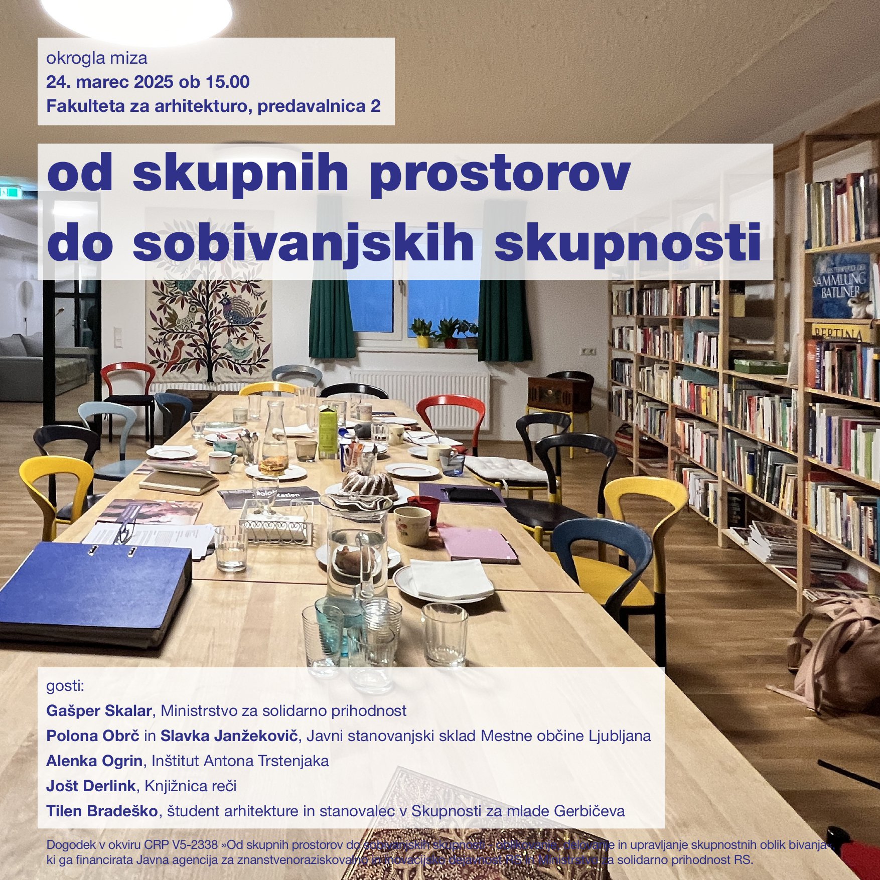OD SKUPNIH PROSTOROV DO SOBIVANJSKIH SKUPNOSTI