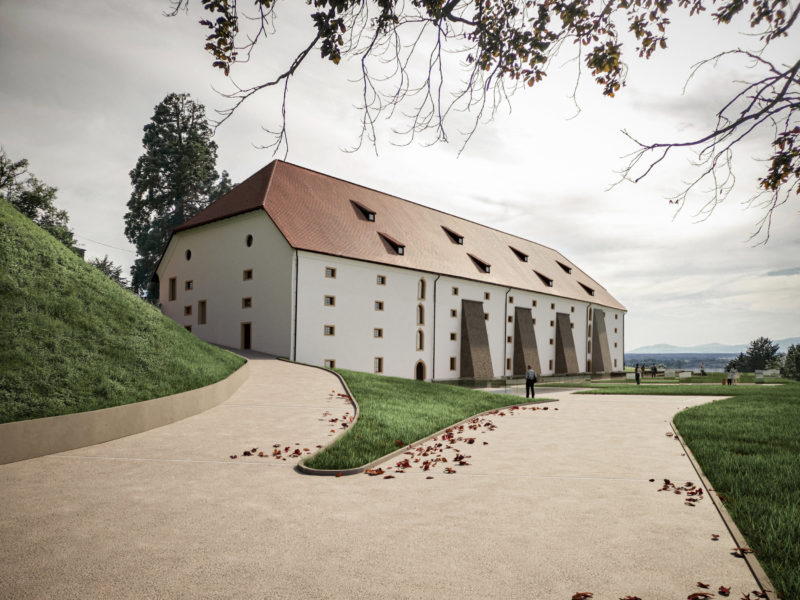 Zgodovinske in arheološke zbirke na ogledu : idejna zasnova muzejskega in arheološkega depoja Ptuj