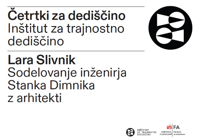 Sodelovanje inženirja Stanka Dimnika z arhitekti