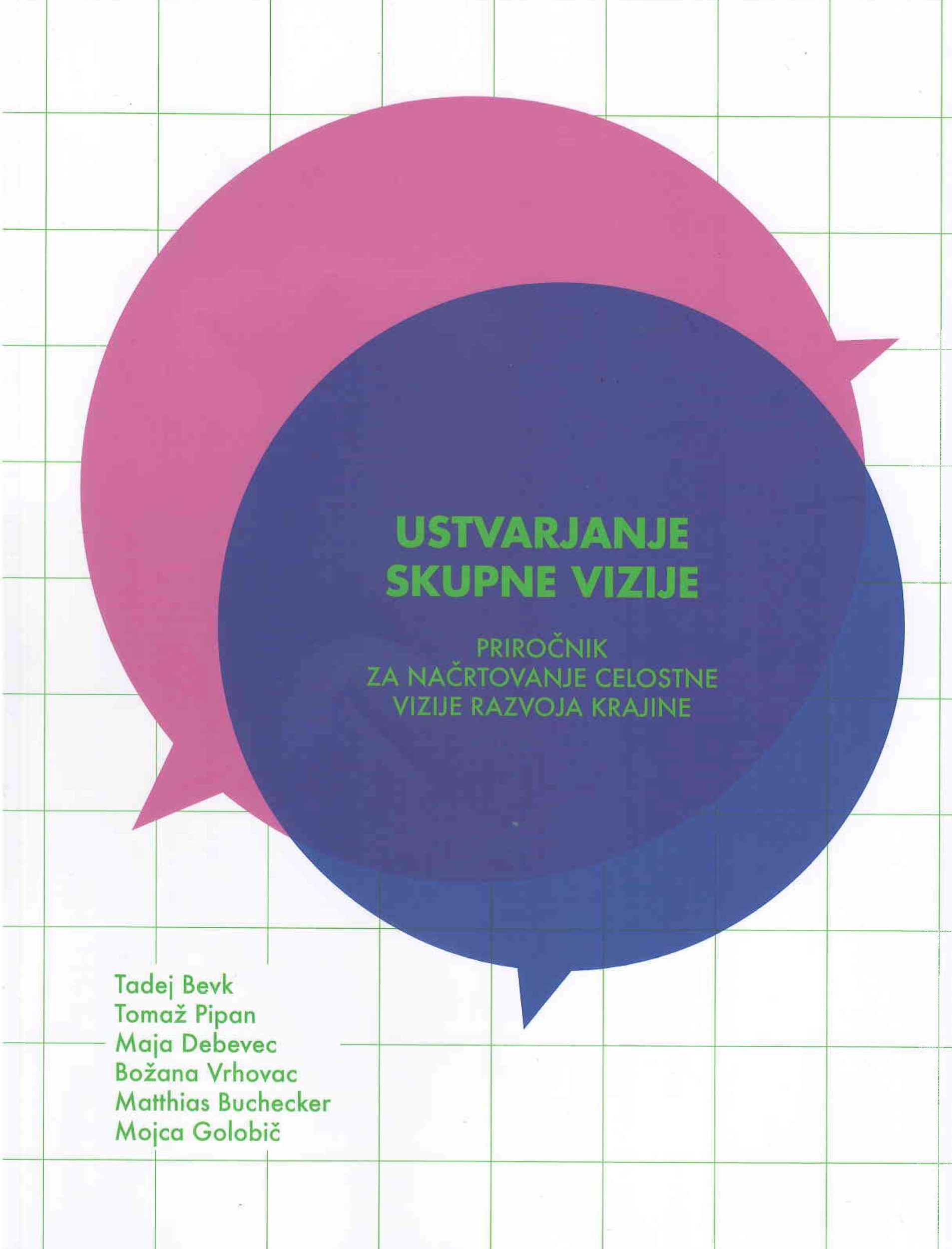 Ustvarjanje skupne vizije : priročnik za načrtovanje celostne vizije razvoja krajine