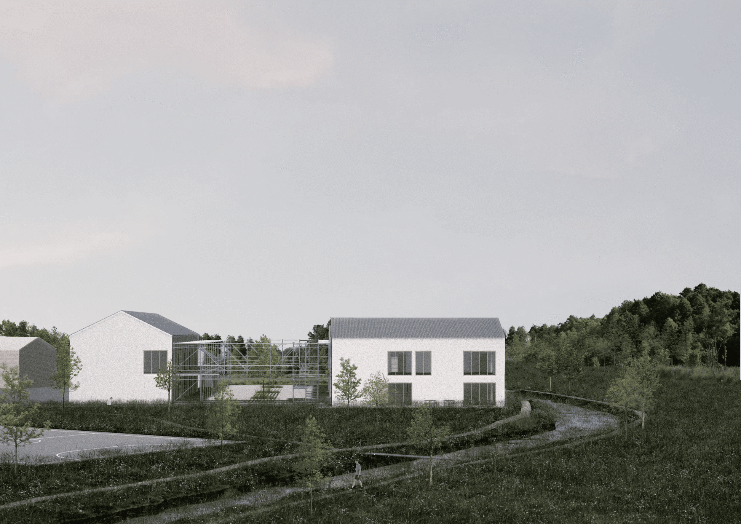 Prostor izključitve kot arhitektura možnosti : idejna zasnova prenove Strokovnega centra Logatec