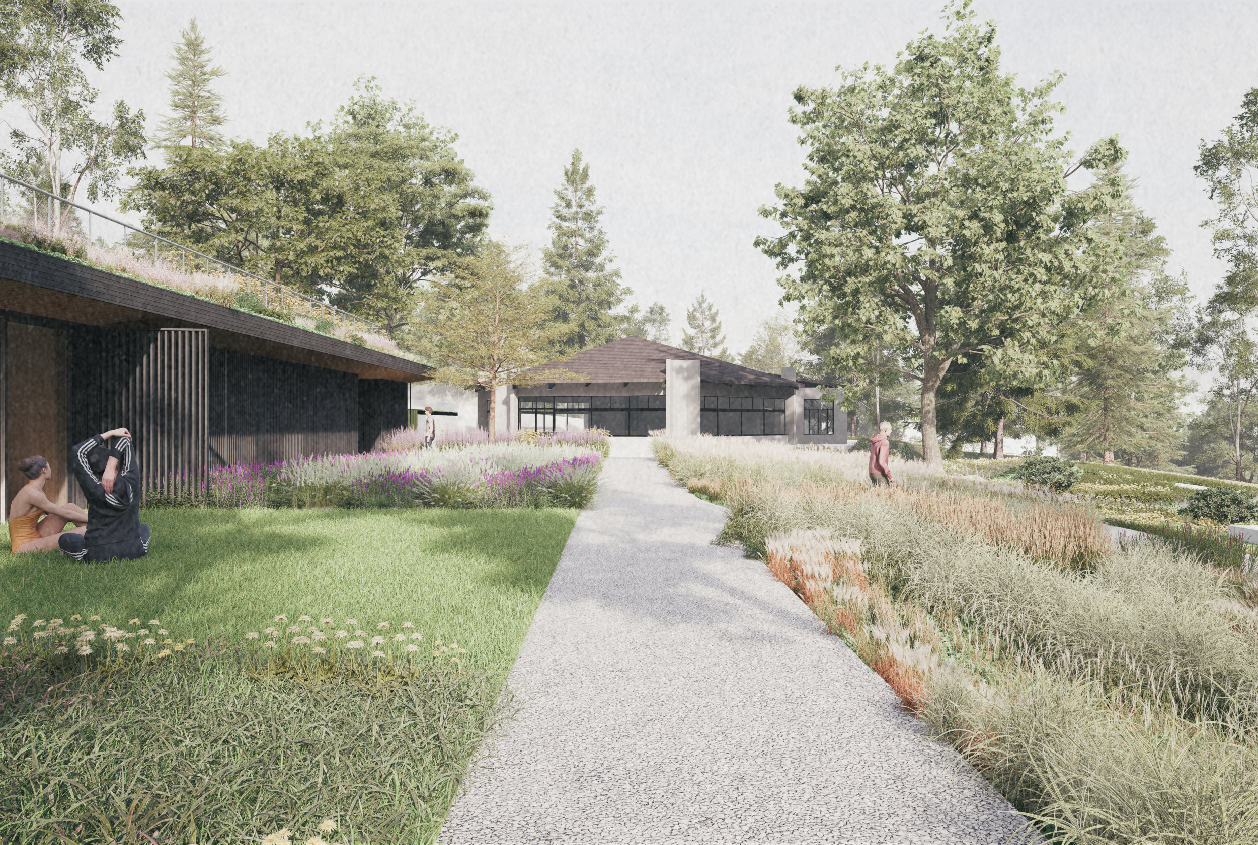 Conceptual design of the reactivation of the former settlement of young brigadiers in Nižepole (North Macedonia)