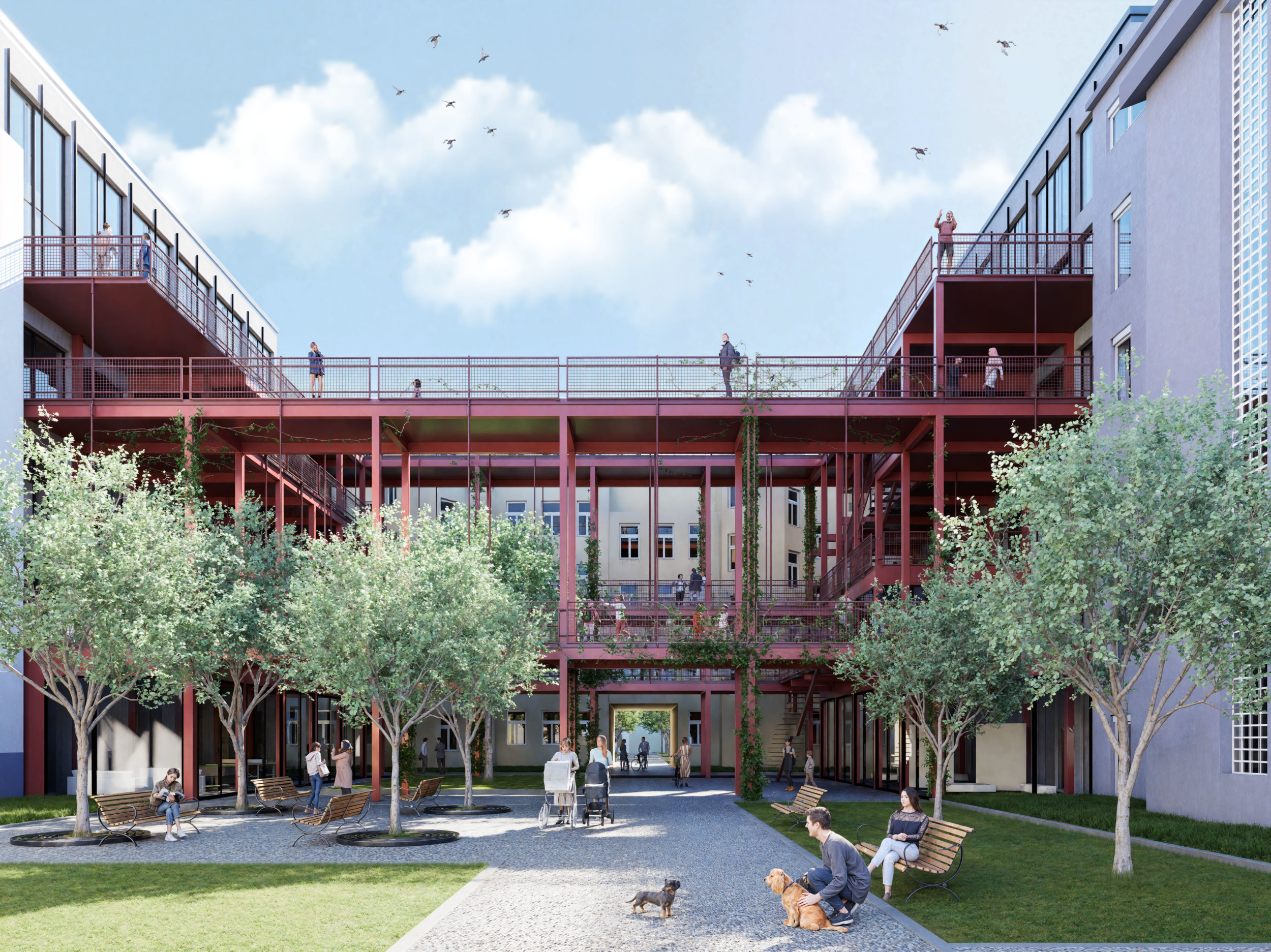 Gradimo mostove : trajnostni dialog med starim in novim v kontekstu urbanega prostora mesta Dunaj