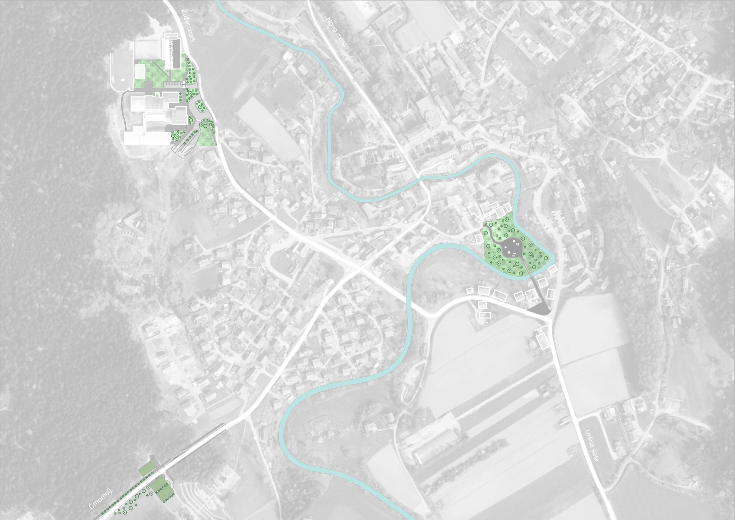 Urbanistična študija ranljivosti naselja Dolenjske Toplice