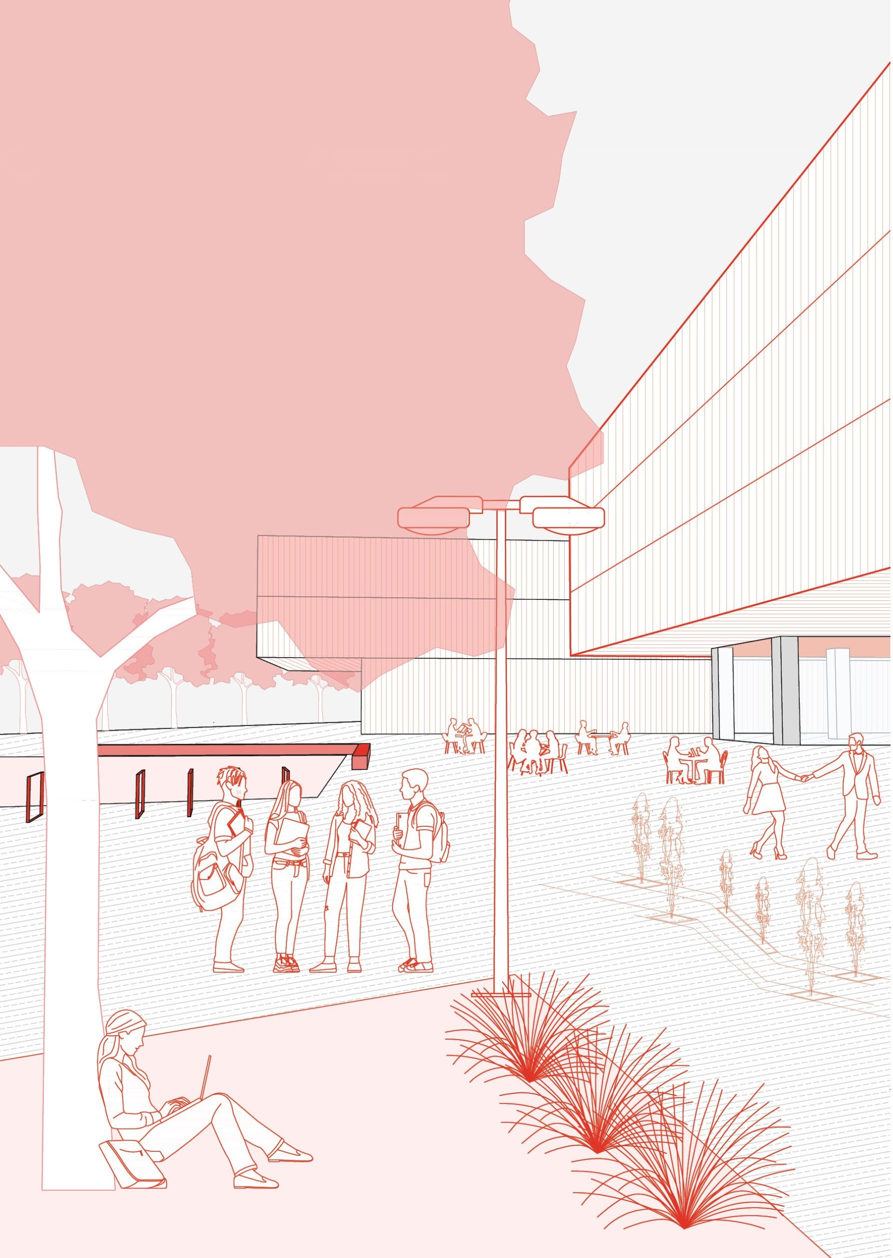 Umetniški kampus Litostroj : implementacija načel prometno usmerjenega urbanega razvoja (Transit-Oriented Development – TOD) na stiku prometnega obroča in mestne četrti Šiška v Ljubljani