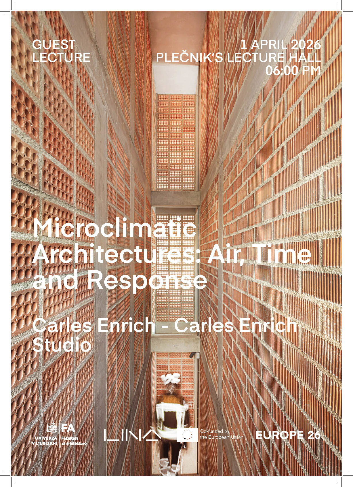 Carles Enrich – Microclimatic Architectures: Air, Time and Response – gostujoče predavanje