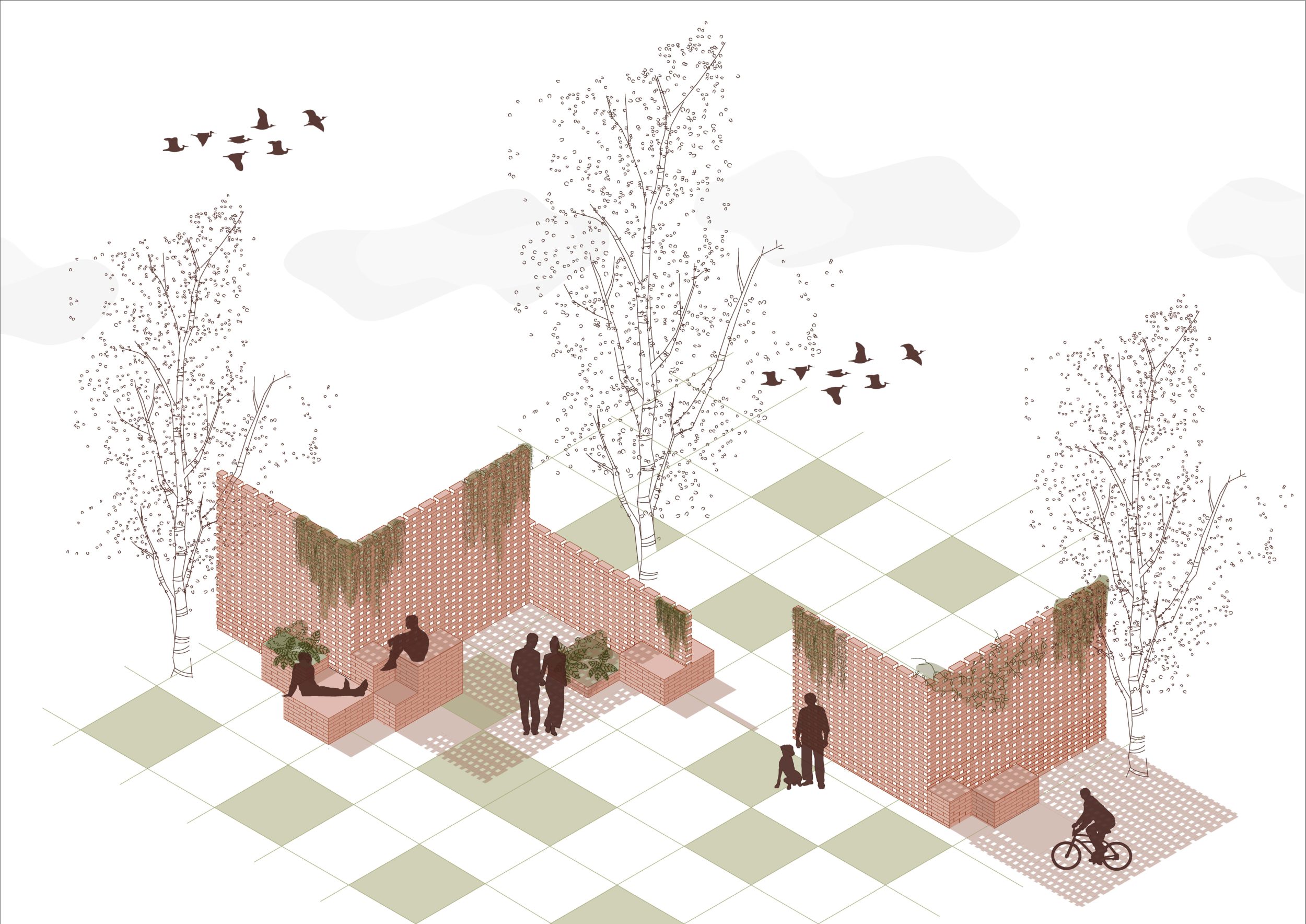 Modularnost kot urbanistično kompozicijski princip : oblikovanje ambienta z opeko na primeru soseske v Kranju