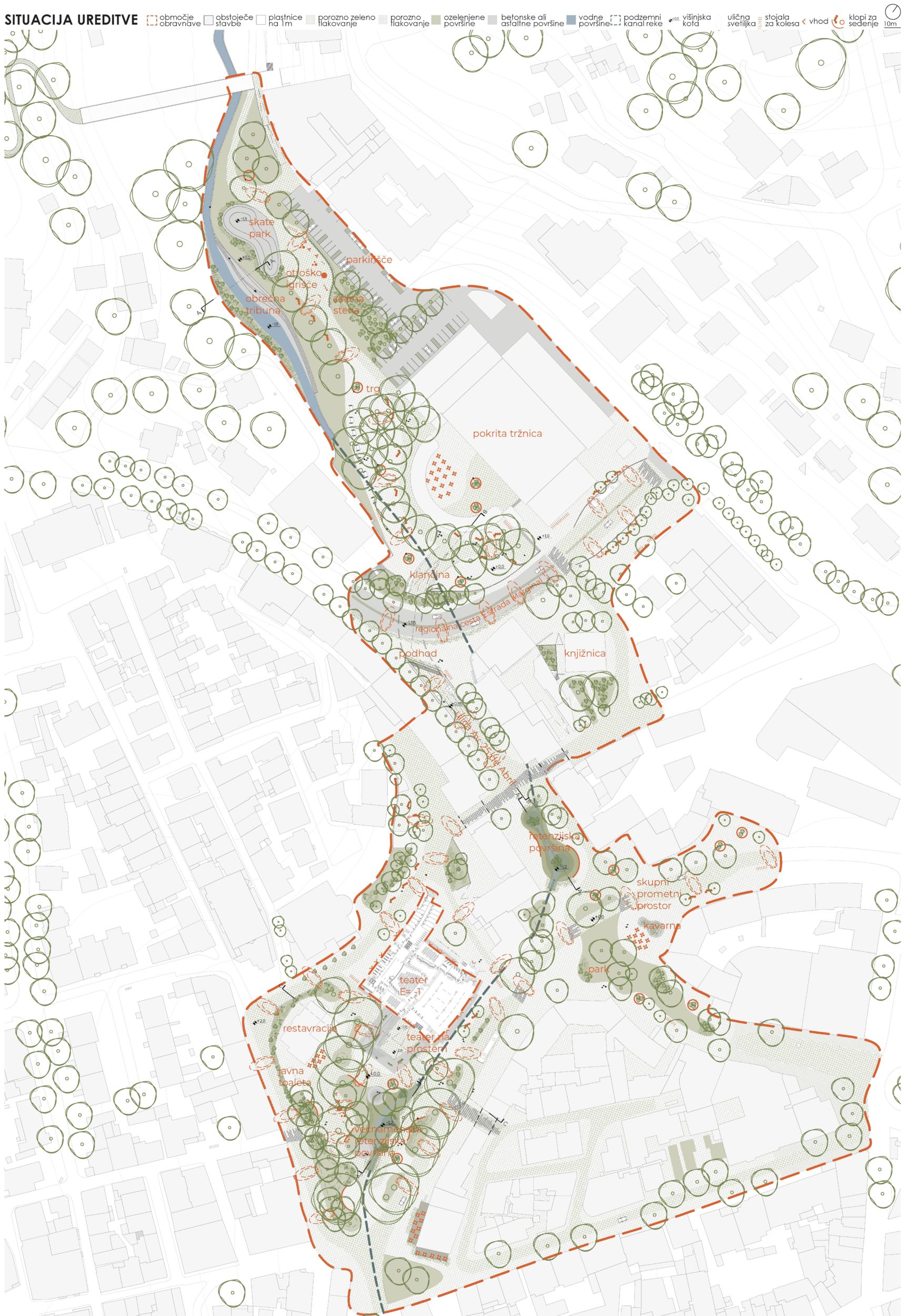 Zelena urbana os Cascaisa, sonaravna revitalizacija javnih prostorov mesta