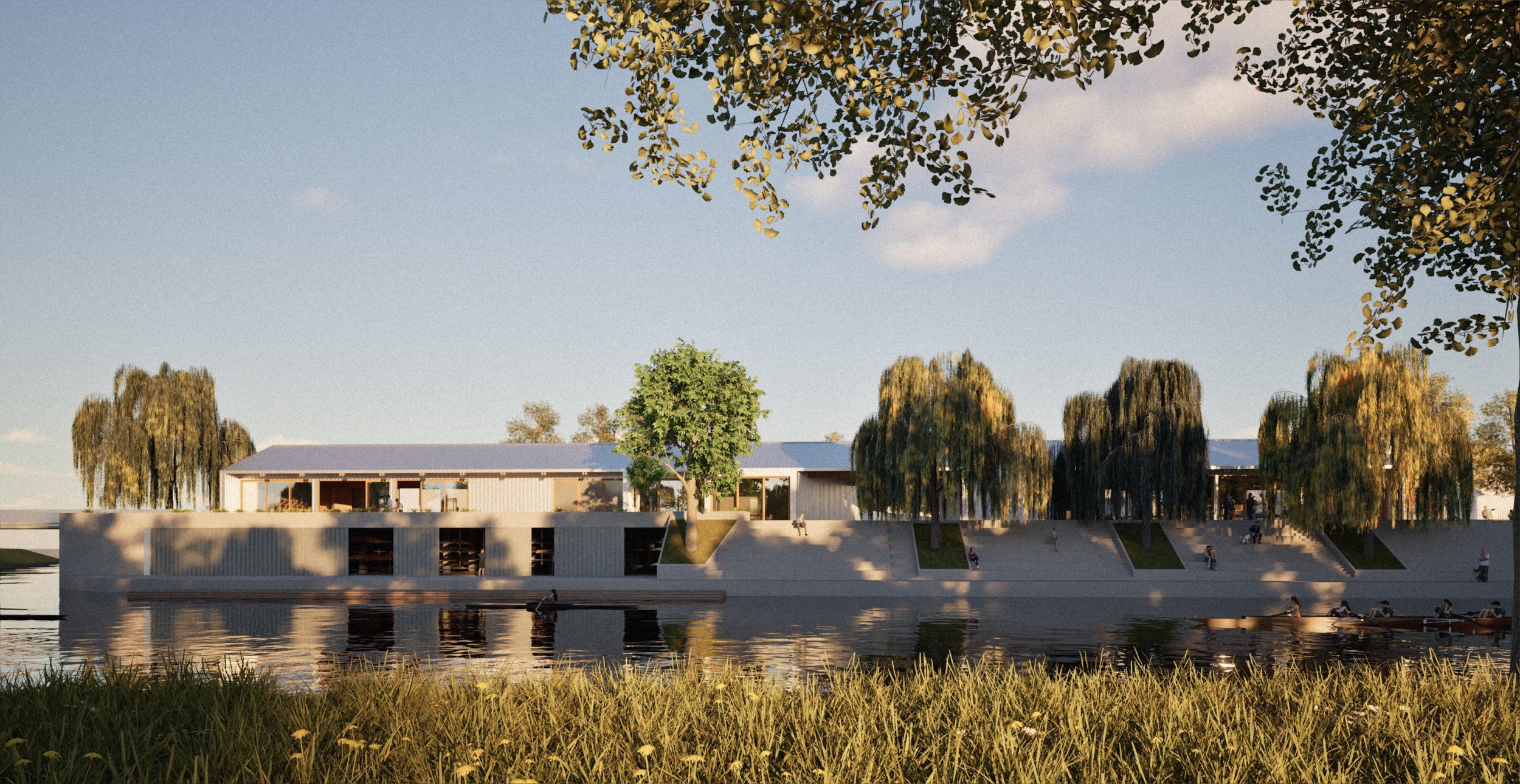 Idejna zasnova revitalizacije Veslaškega kluba Ljubljanica