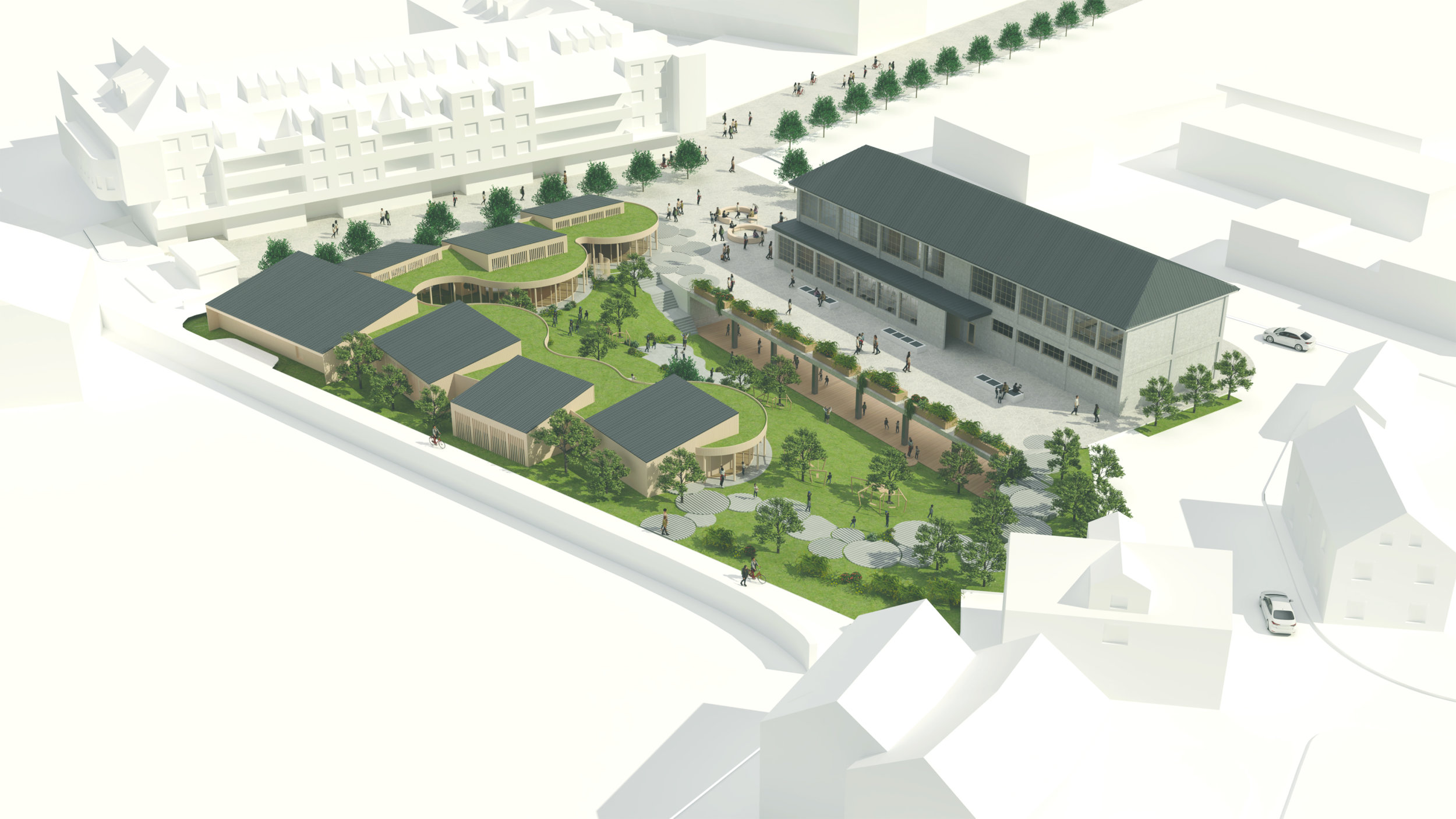 Idejna zasnova senzoričnega vrtca v Kamniku