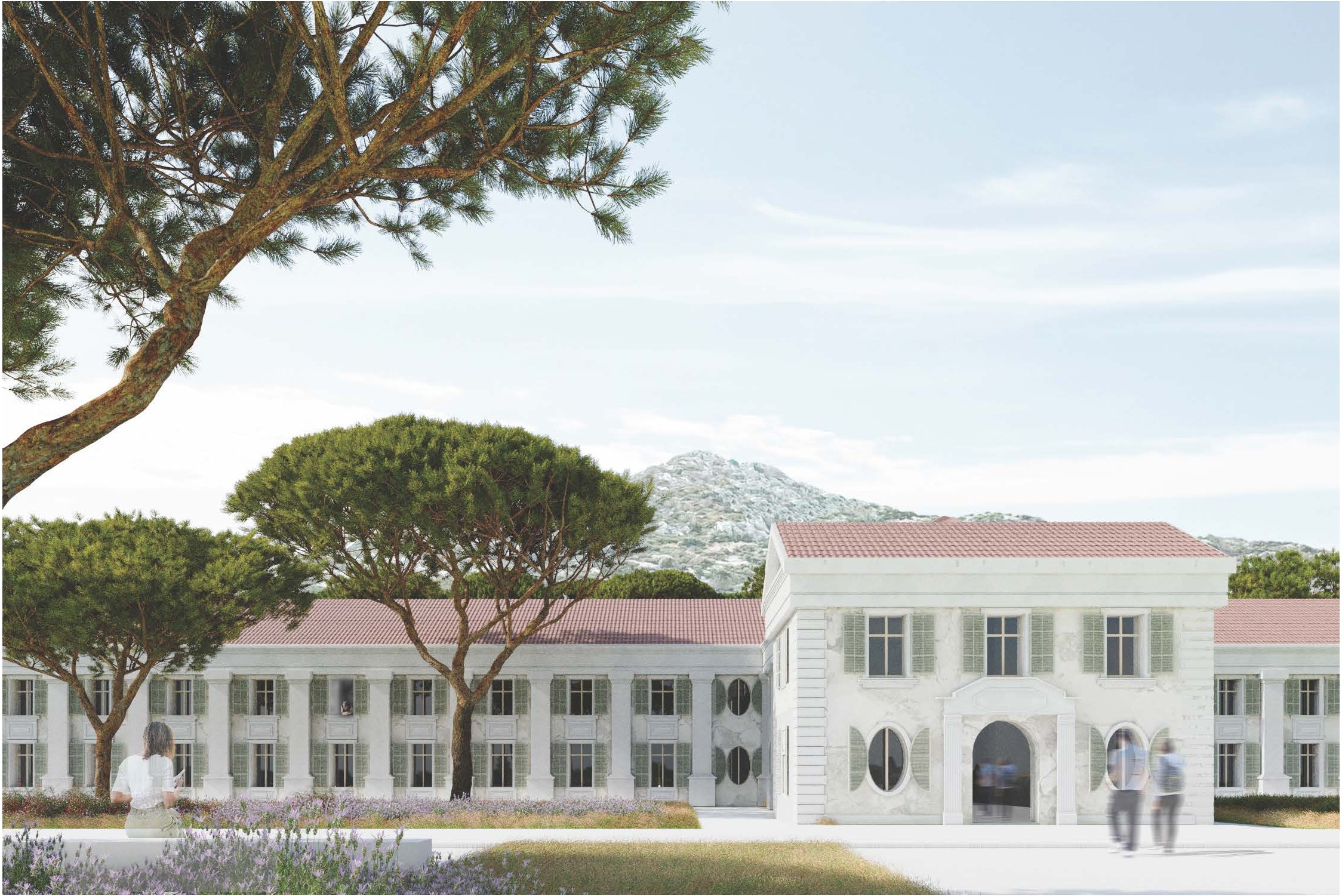 Izgubljena obzorja : idejni projekt revitalizacije nekdanjega vojaškega letovišča v Kuparih