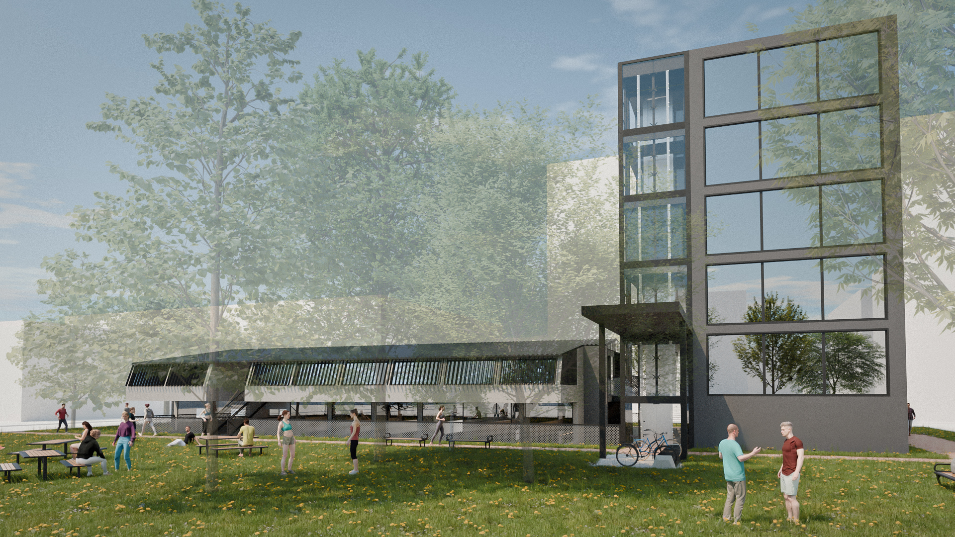 Triplex revitalizacija : radikalna prenova Triplex garaže v Ljubljani