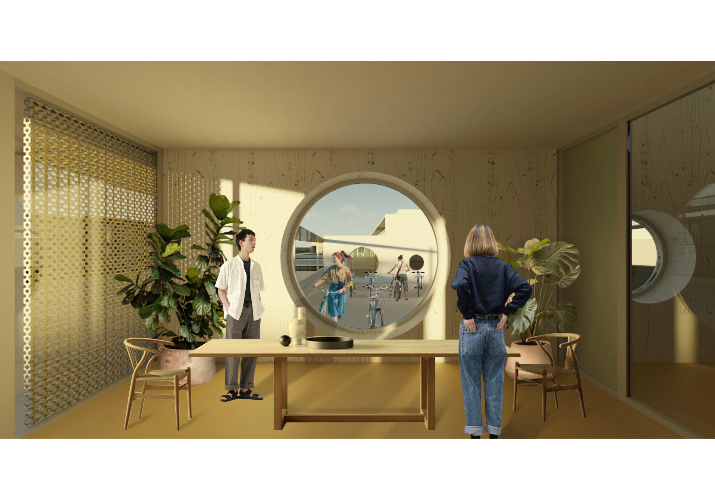 Idejna zasnova stanovanjske zadruge v Sneberjah kot delu obsavskih naselij v Ljubljani