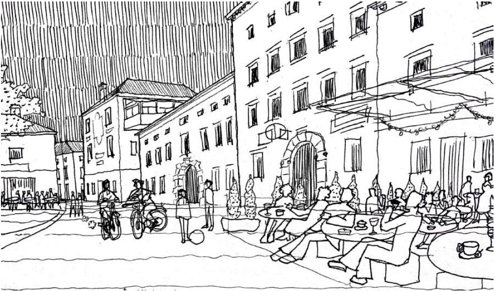 Reinterpretacija identitete : urbanizem, skica in kontekst Vipave