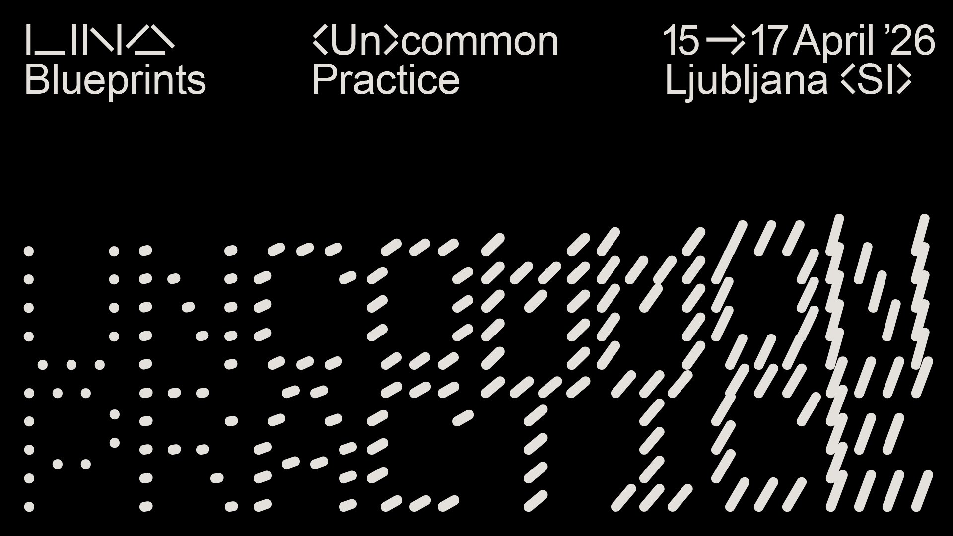 LINA Blueprints – tridnevna platforma v živo na UL FA in v MAO