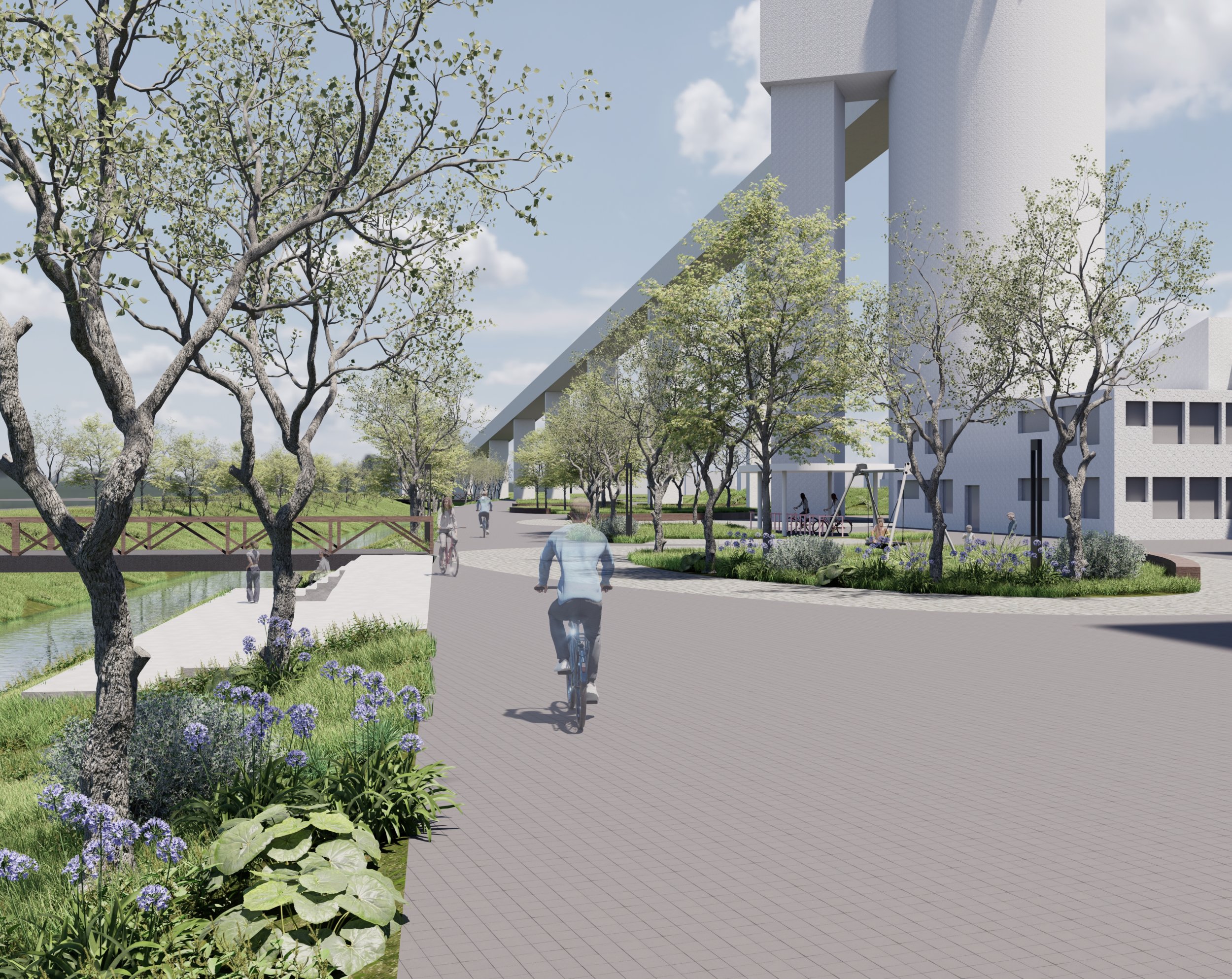 Pogumno naprej : urbanistična preureditev industrijskega pasu Premogovnika Velenje v Pesju