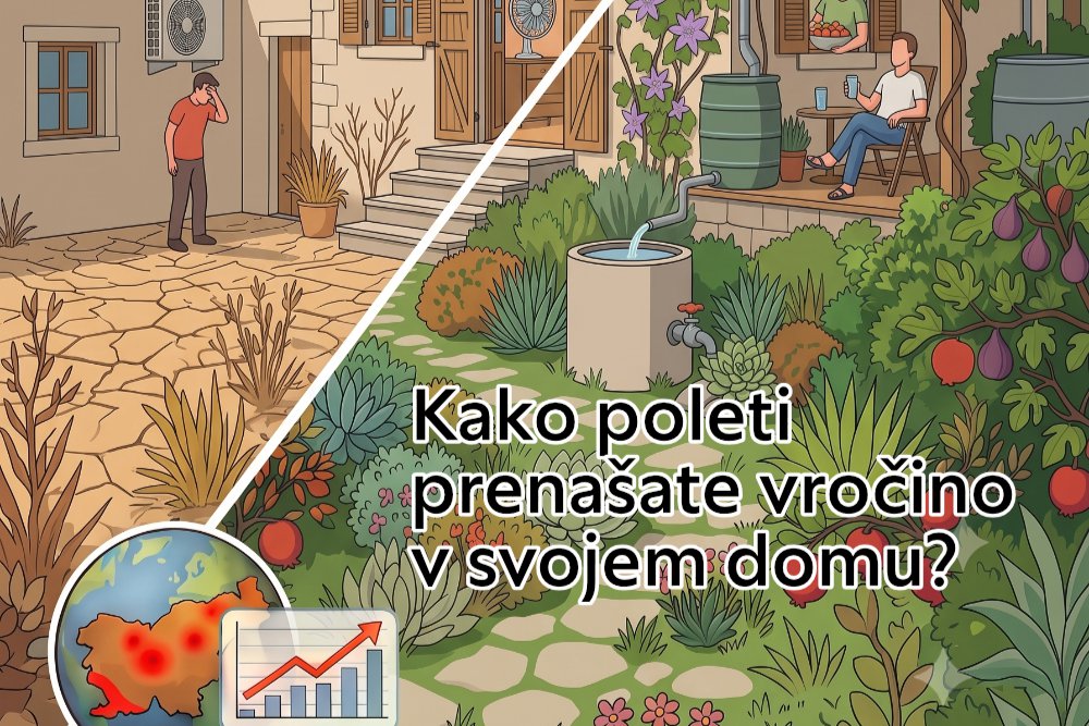Kako poleti prenašate vročino v svojem domu?