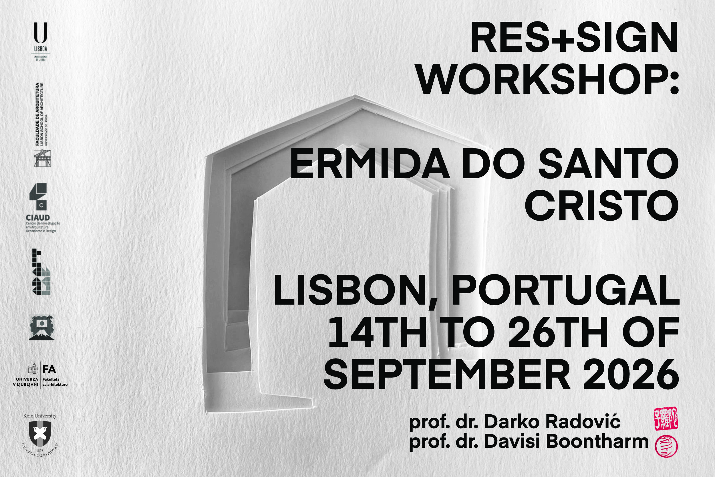 ReS+Sign Workshop: Ermida do Santo Cristo