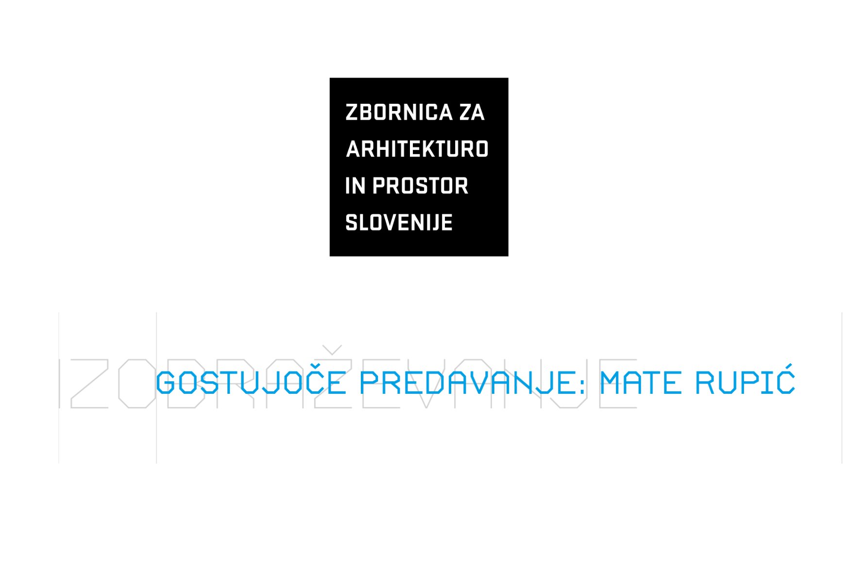 Mate Rupić – gostujoče predavanje - predstavnostna slika