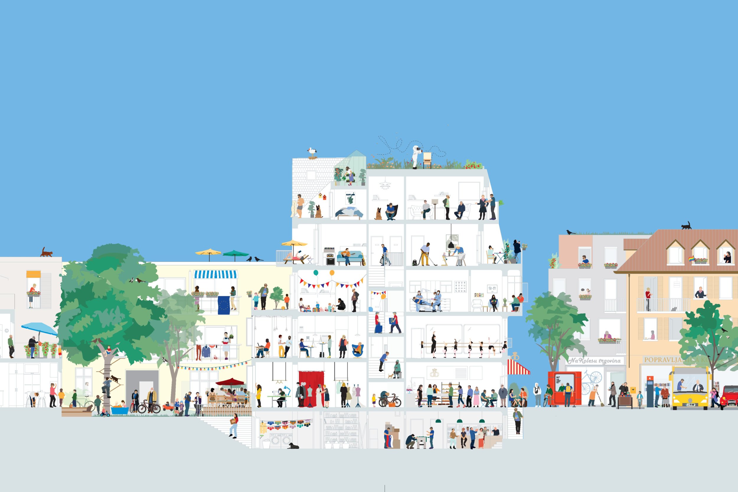 David Sim – How to build Softer Cities – gostujoče predavanje - featured image