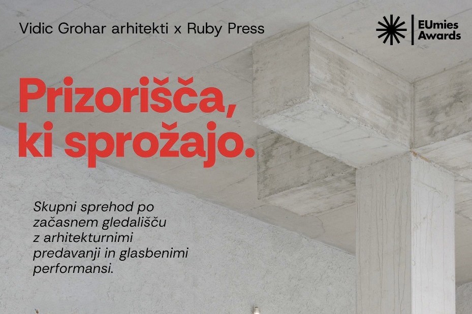 Prizorišča, ki sprožajo – arhitekturni dogodek - predstavnostna slika