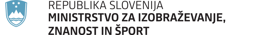 Ministrstvo za izobraževanje, znanost in šport (MIZŠ) logo