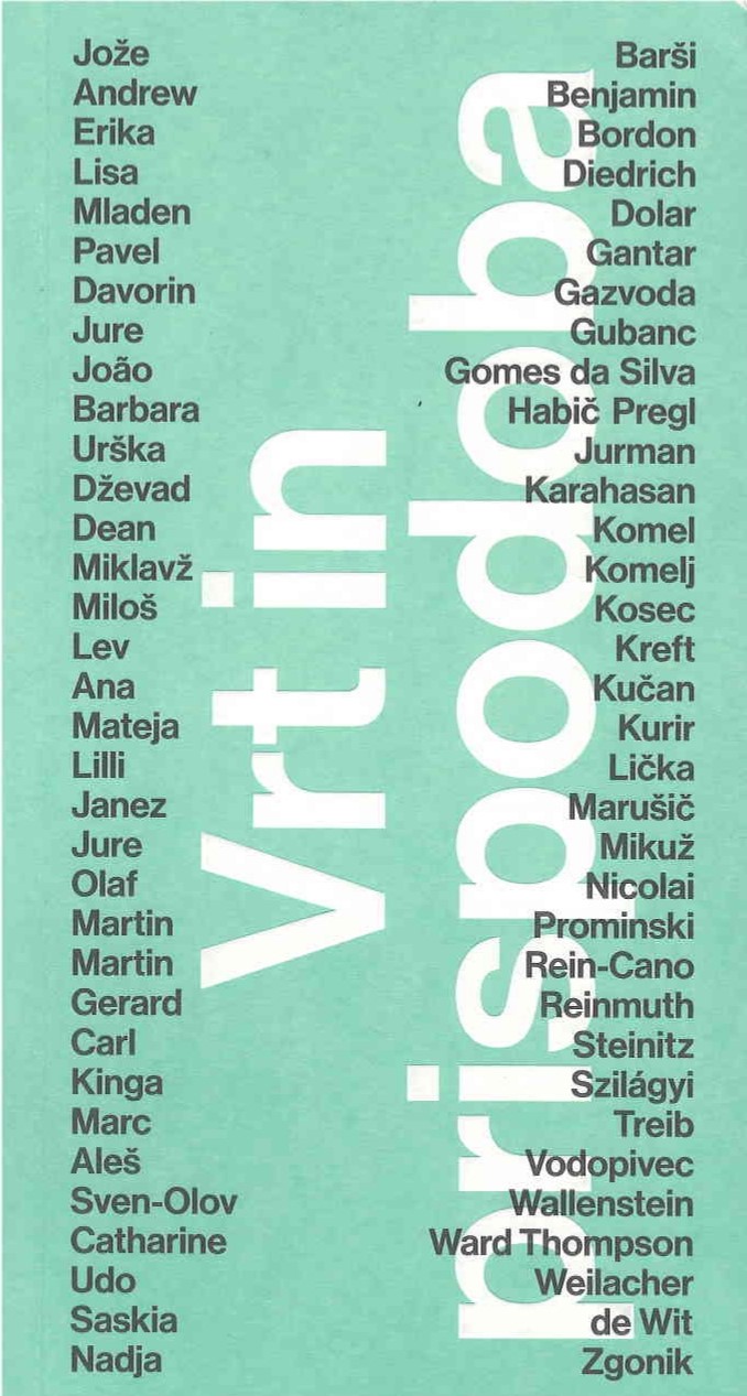 Vrt in prispodoba