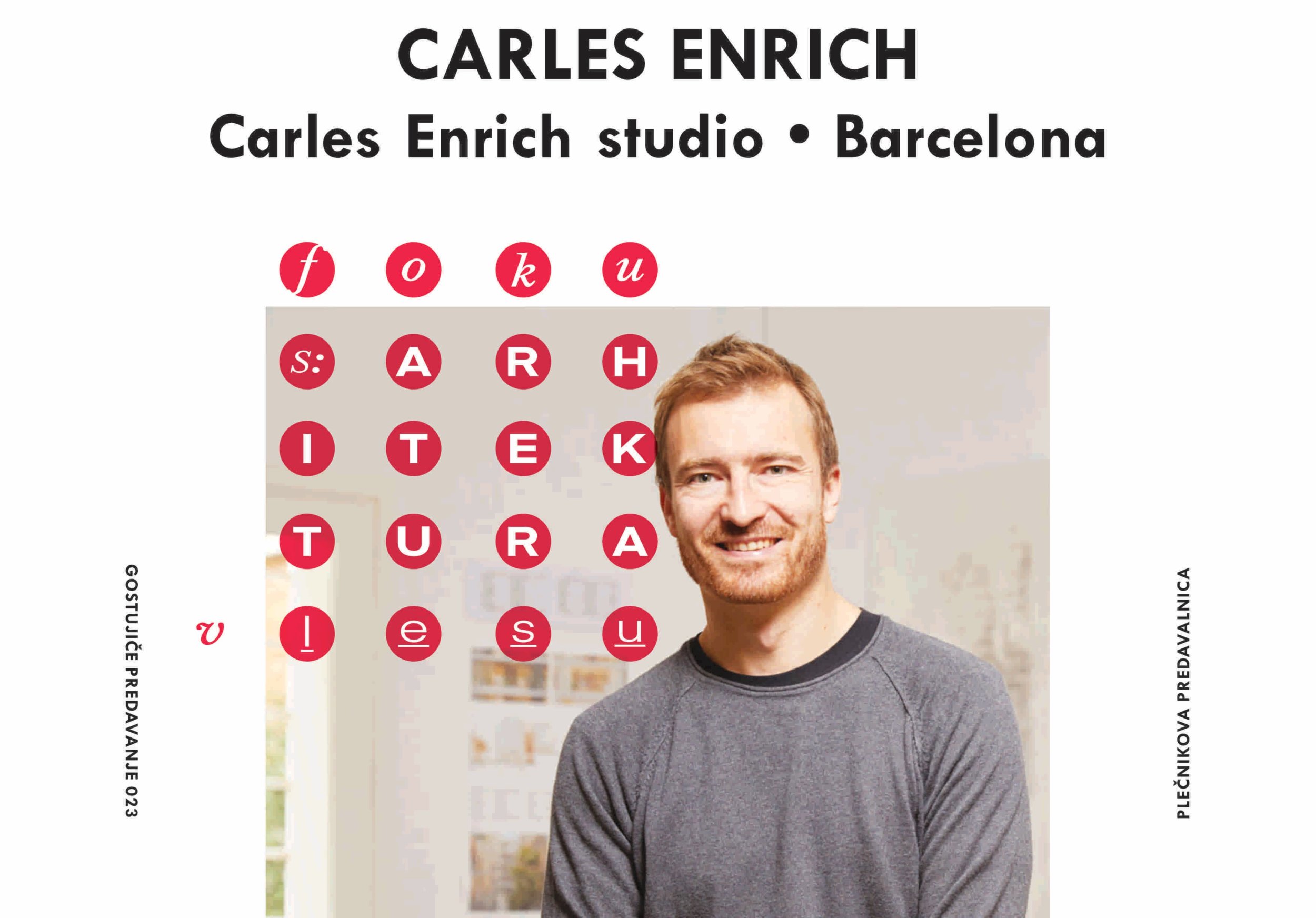 Gostujoče predavanje: CARLES ENRICH