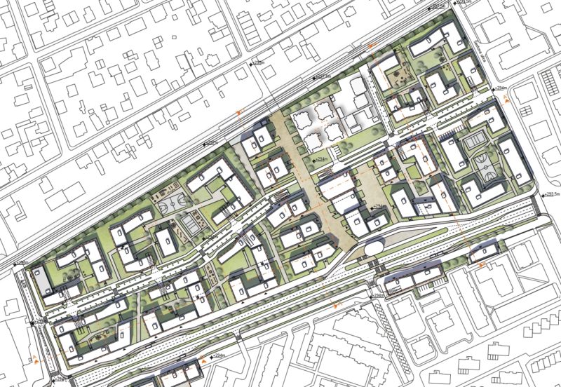 Novo urbano središče četrtne skupnosti Vič v Ljubljani