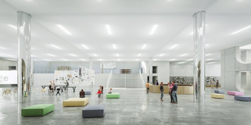 Arhitekturni center : idejna zasnova sodobnega muzeja arhitekture in oblikovanja na območju gradu Fužine v Ljubljani