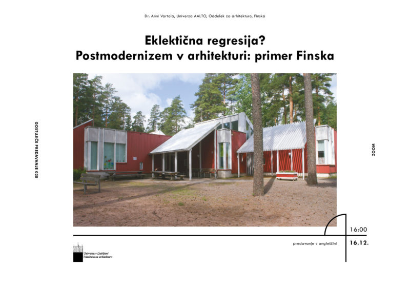 Bralni seminar – Postmodernizem v arhitekturi