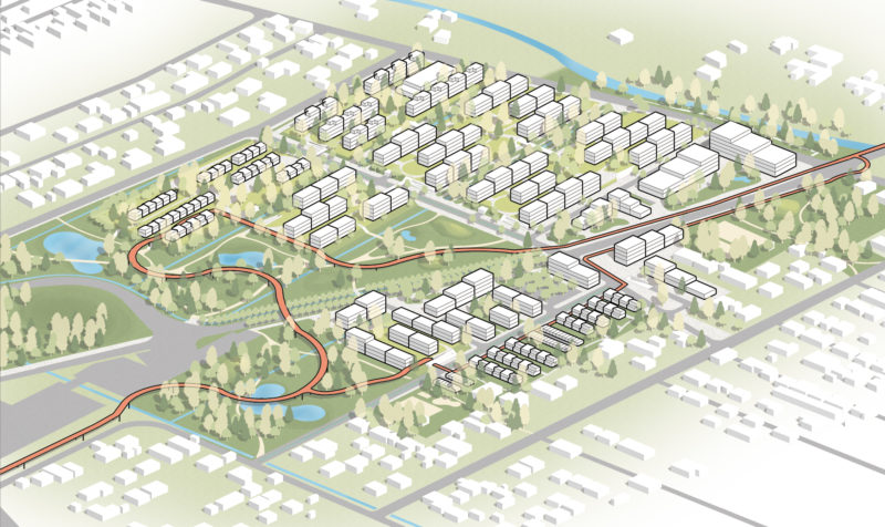 Soseska nad vodo: uporaba modro-zelene infrastrukture pri razvoju poplavnega juga Ljubljane