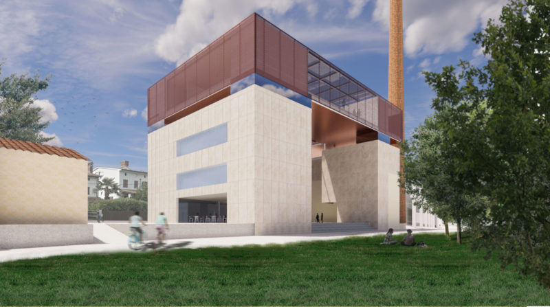 Idejna zasnova revitalizacije bivše tovarne Arrigoni v kulturni center v Izoli